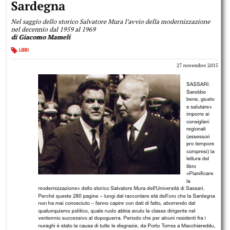 Una storia delle classi dirigenti in Sardegna
