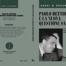 PAOLO DETTORI E LA NUOVA QUESTIONE SARDA
